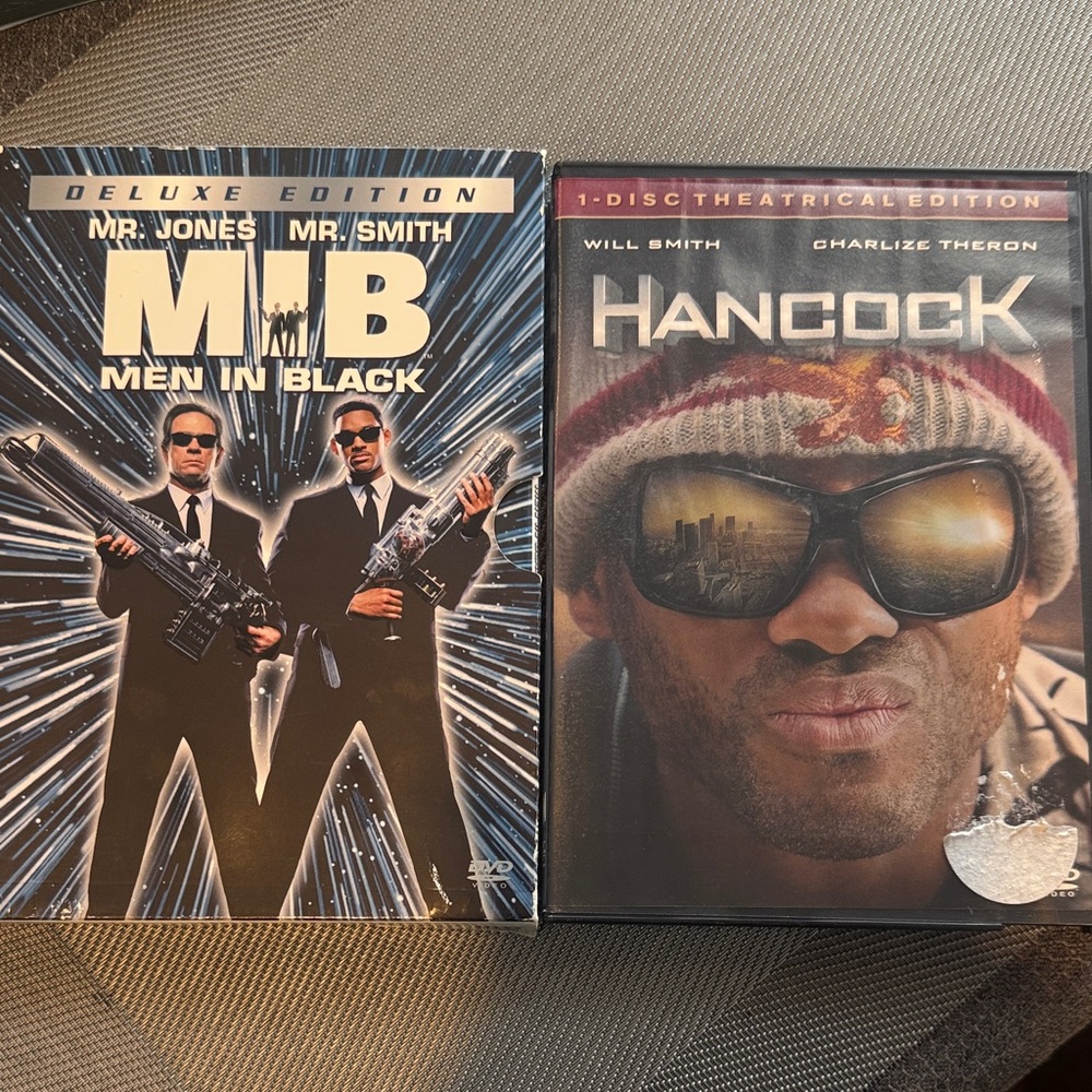 **3/$15** Men In Black and Hancock DVDs